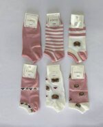 پک۶تایی مچی جردن صورتی تدی