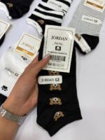 پک۶تایی مچی جردن مشکی تدی - Image 3