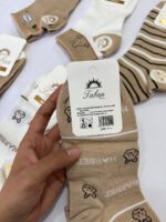 پک۶تایی نیم ساق تابان کرم خرگوشی Harbet - Image 3