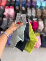 پک۶ تایی نیم ساق رنگی برند دوک