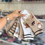 پک۶ تایی نیم ساق تابان تدی کرم گیلاسی