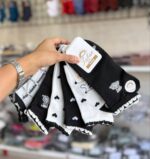 پک۶ تایی مچی تابان مشکی لبه دالبر قلبی