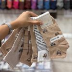 پک۶تایی نیم ساق تدی راه راه کرم جردن