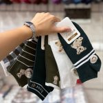 پک۶ تایی نیم ساق تدی سبزشطرنجی تابان